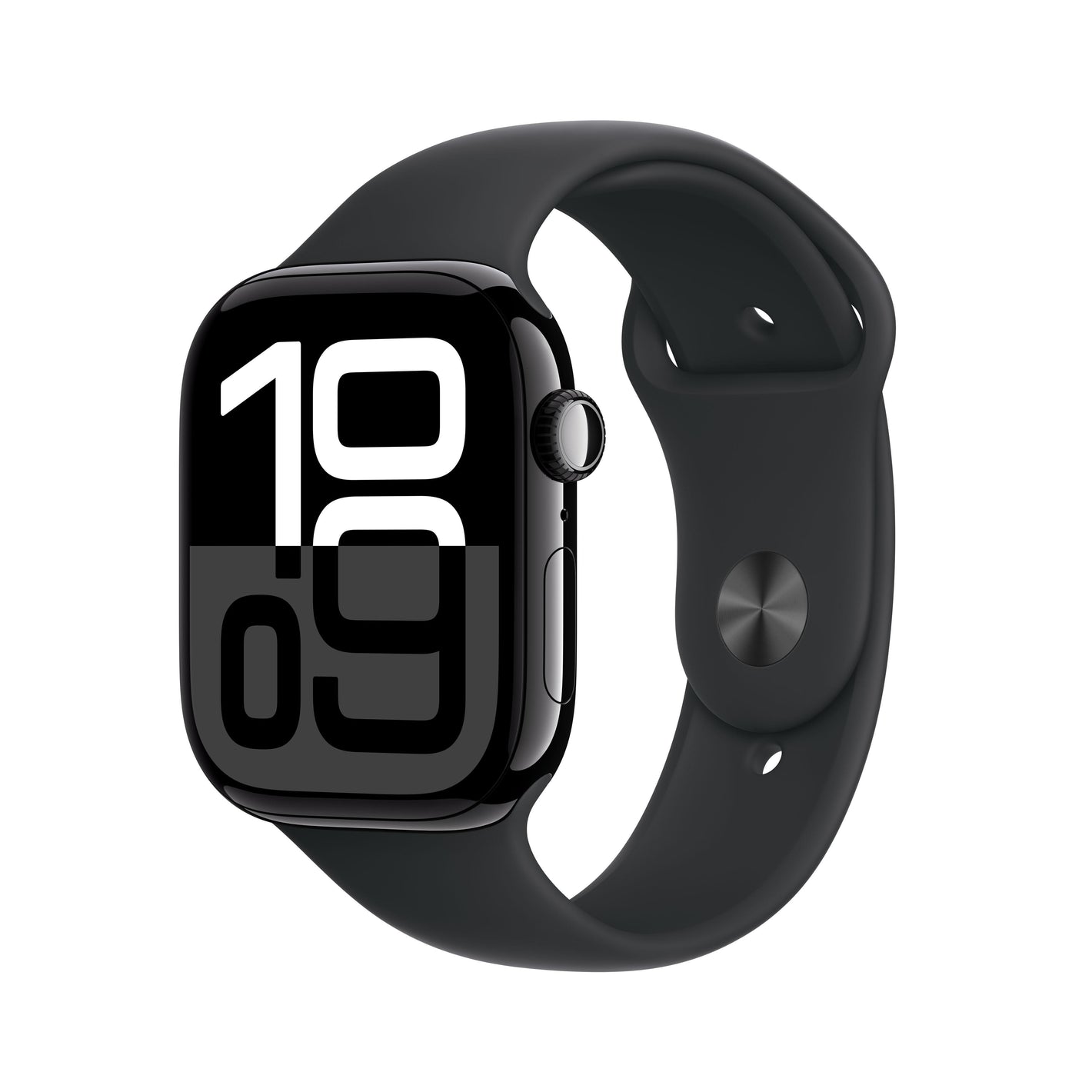 Apple Watch Series 10 | GPS | 46mm | Caja de Aluminio Negro | Correa Deportiva Negro | Talla S/M