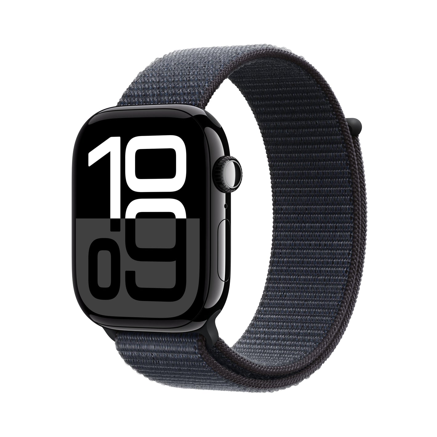 Apple Watch Series 10 | GPS | 46mm | Caja de Aluminio Negro | Correa Deportiva Tinta