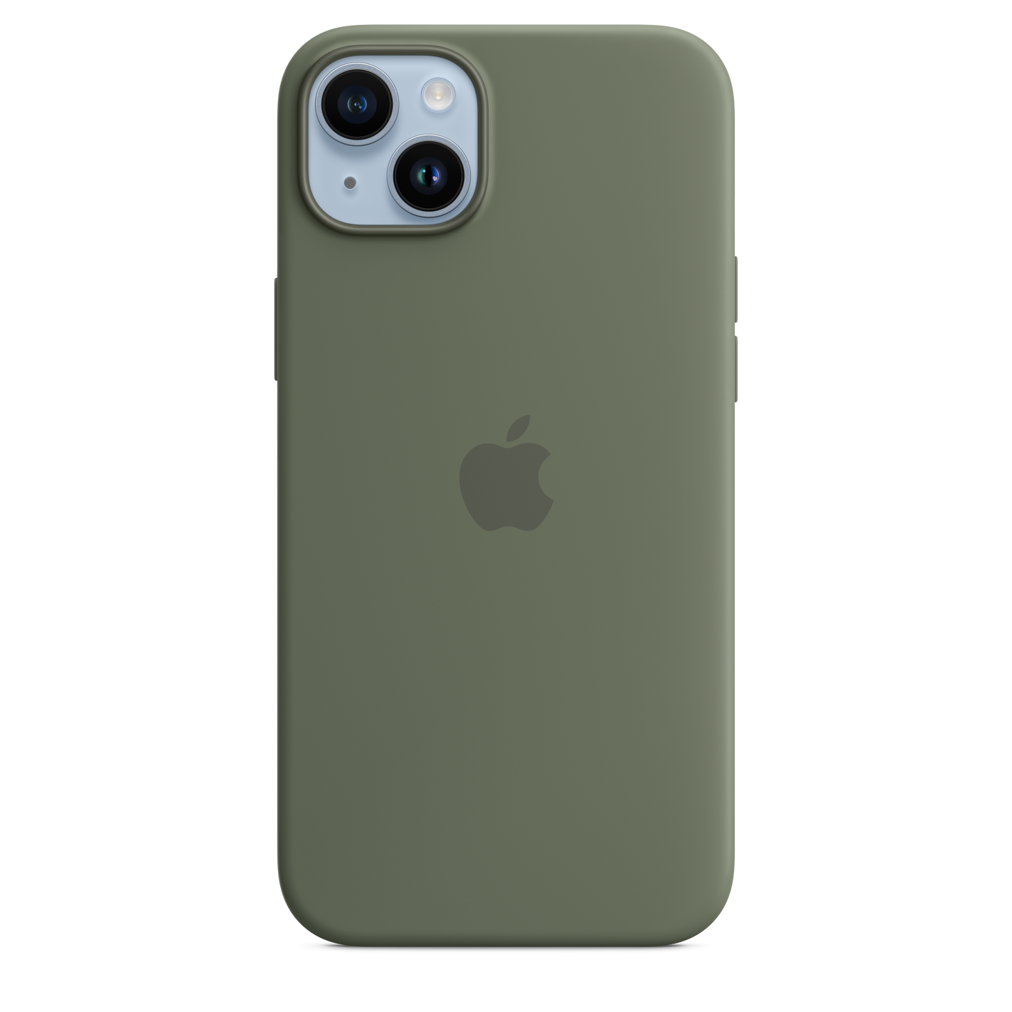 Apple Funda de Silicona MagSafe para iPhone 14 Plus Oliva