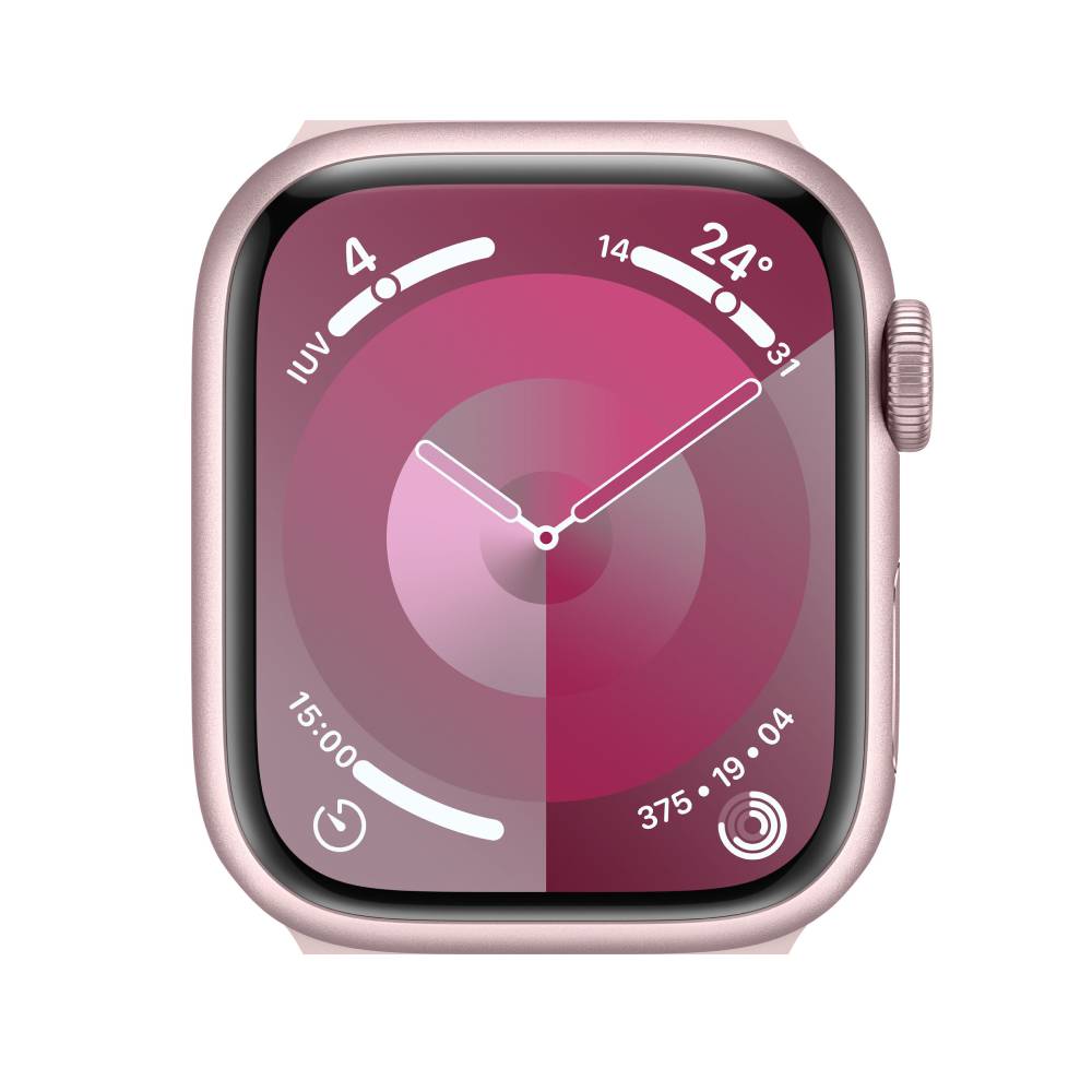 Apple Watch Series 9 | GPS | 41mm | Caja de Aluminio Rosa (sin correa)