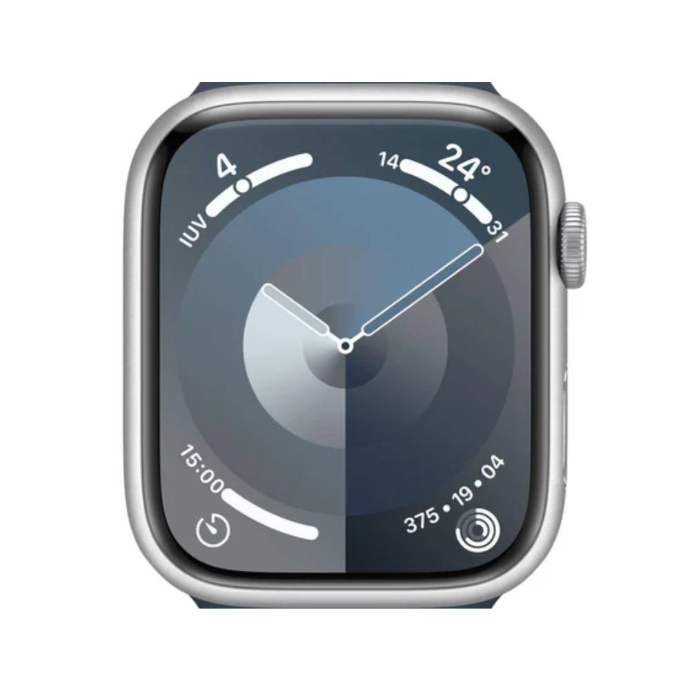 Apple Watch Series 9 | GPS | 45mm | Caja de Aluminio Plata (sin correa)