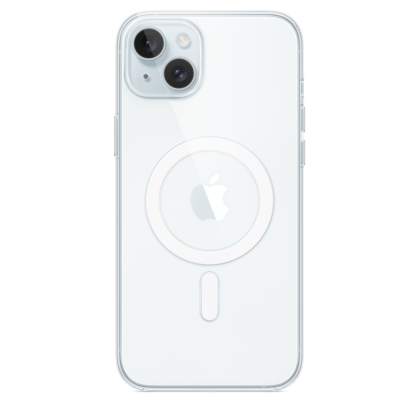Apple Funda MagSafe para iPhone 15 Plus Transparente