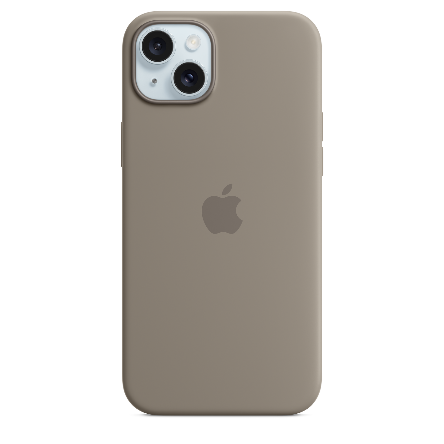 Apple Funda de Silicona MagSafe para iPhone 15 Plus Arcilla