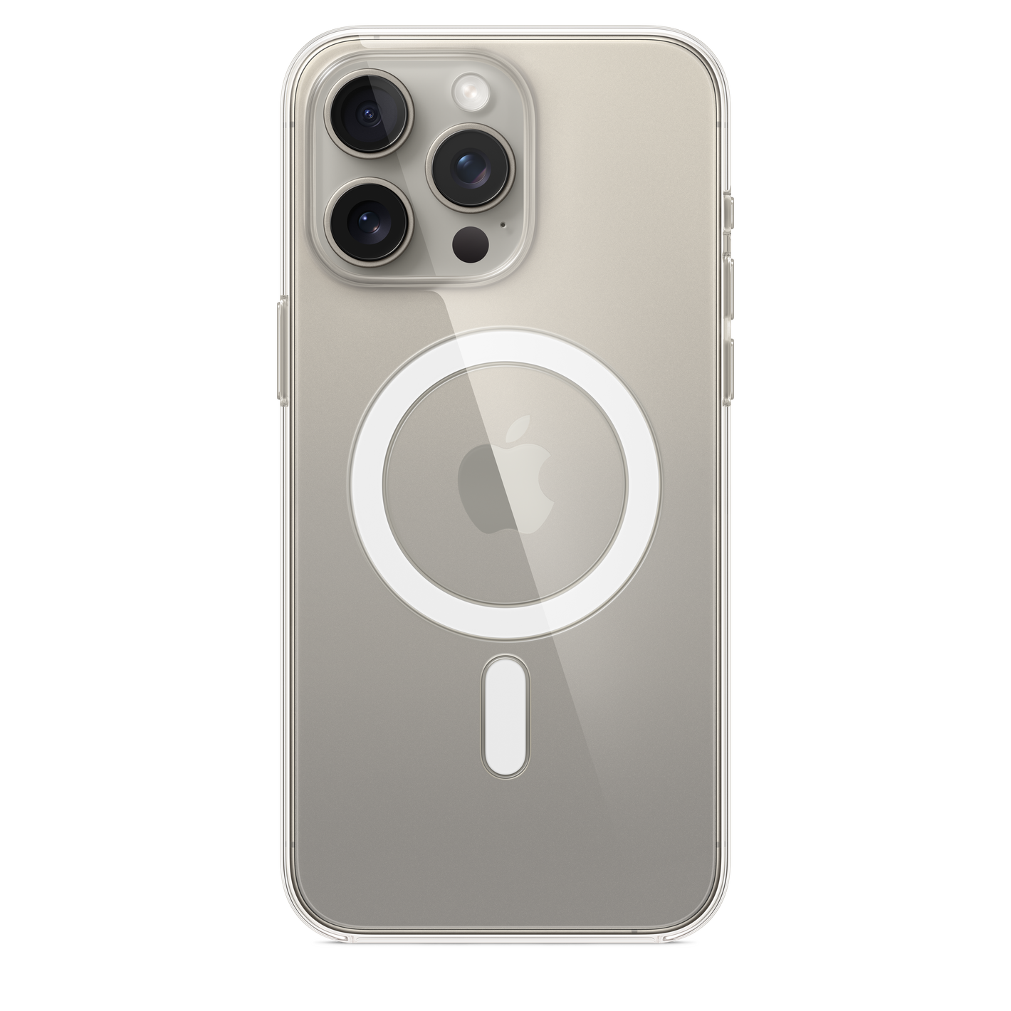 Apple Funda MagSafe para iPhone 15 Pro Max Transparente