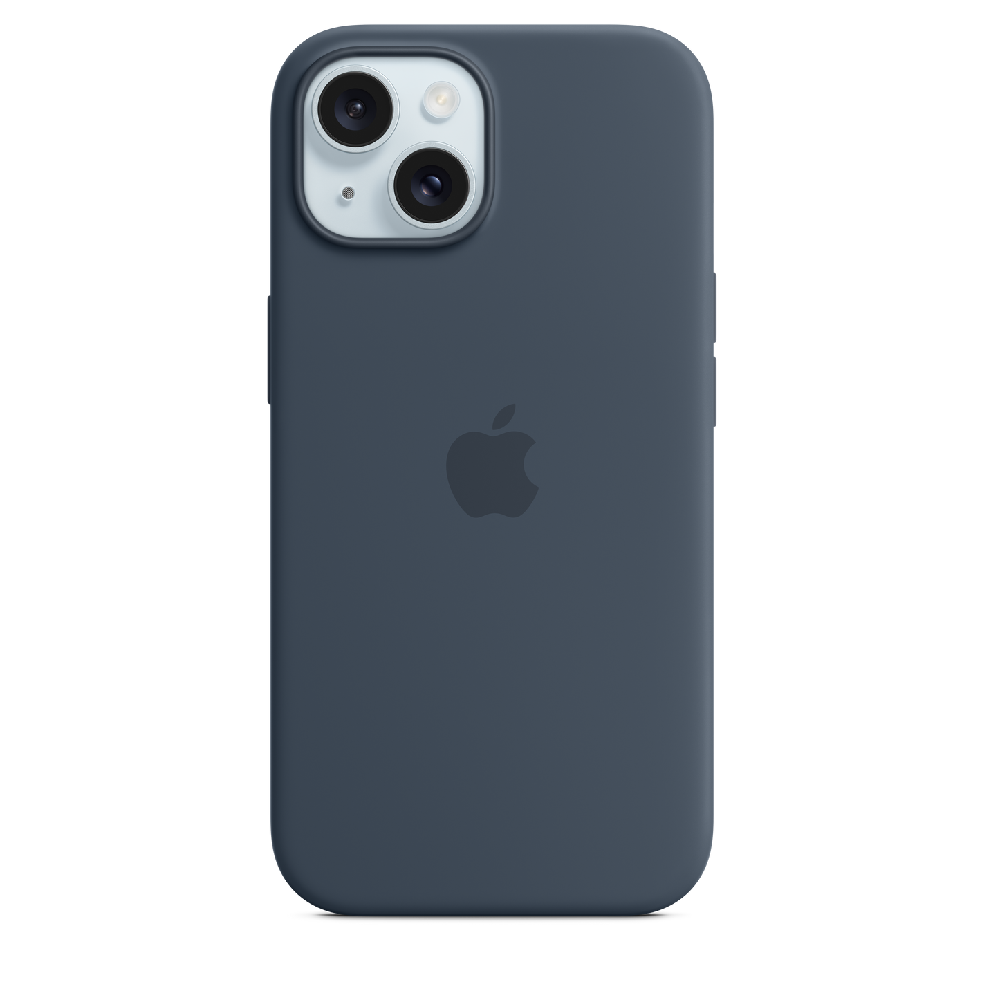 Apple Funda de Silicona MagSafe para iPhone 15 Azul Tempestad