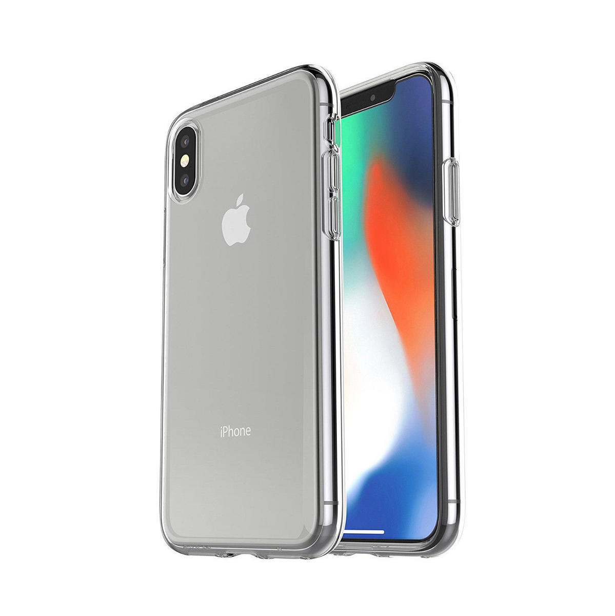 Otterbox Clearly Funda Iphone Xs X Gel Transparente