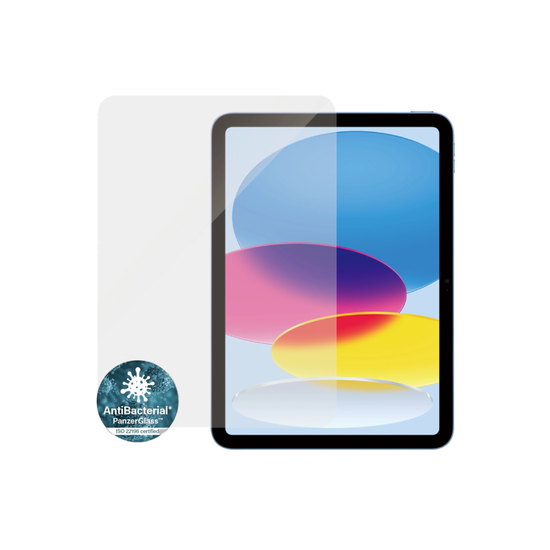 PanzerGlass Protector pantalla antibacteriano iPad 10,9" (10ª gen.)