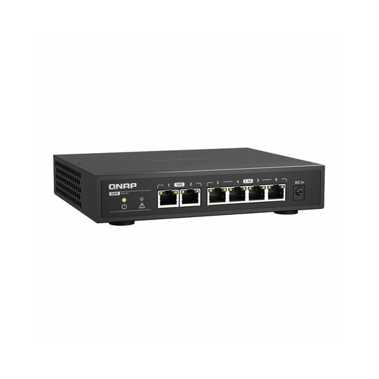 QNAP QSW-2104-2T Switch 10 Gigabit 6 puertos