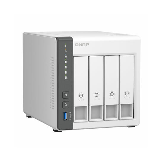 QNAP TS-433-4G Servidor NAS 4 bahías para Mac y PC