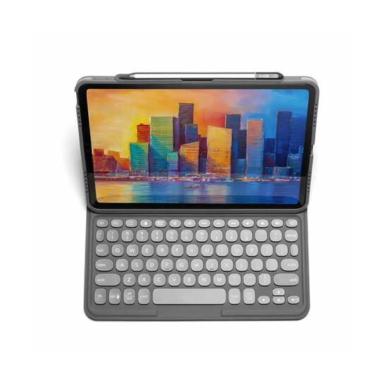ZAGG Pro Keys Funda con teclado iPad 11" (1ª/2ª/3ª gen.) gris