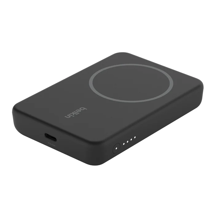 Belkin Batería externa inalámbrica magnética de 5000 mAh + soporte - Macnificos