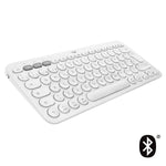 Teclado Bluetooth multidispositivo K380 de Logitech Blanco - Macnificos