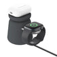Estación de carga inalámbrica 2 en 1 BoostCharge Pro con MagSafe de 15W carbón | Belkin