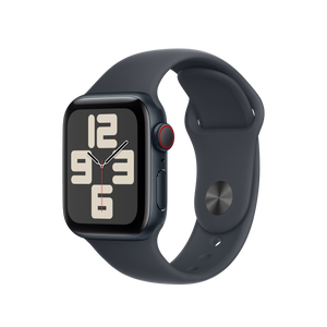 Correa deportiva negra (40 mm) - Talla S/M