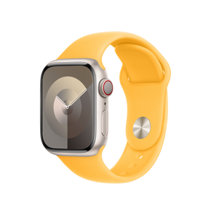 Apple Correa Deportiva para Apple Watch 41mm Amarillo Solar Talla S/M