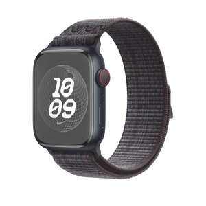 Correa Loop Nike Sport negro/azul (45 mm) - Macnificos