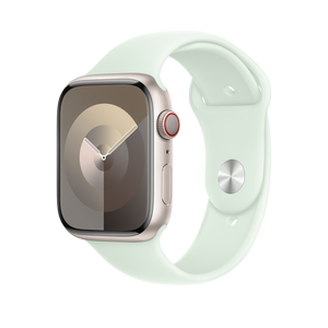 Apple Correa Deportiva para Apple Watch 45mm Menta Suave Talla S/M