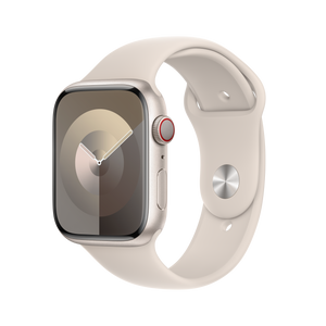 Apple Correa Deportiva para Apple Watch 45mm Blanco Estrella Talla M/L