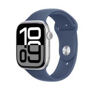 Correa deportiva azul denim (46 mm) - Talla S/M