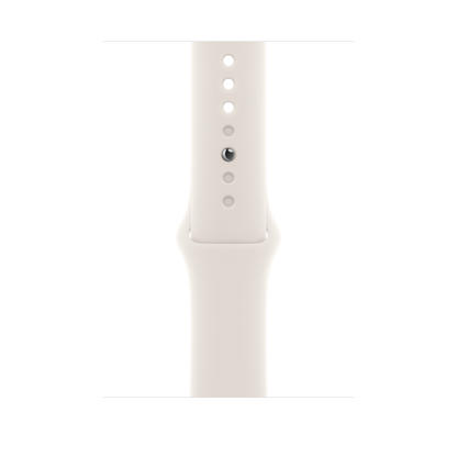 Correa deportiva color blanco estrella (46 mm) - Talla S/M