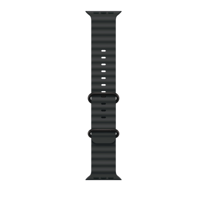 Correa Ocean negra (49 mm) - Titanio negro