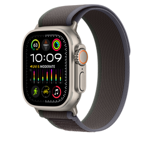 Apple Correa Loop Trail para Apple Watch 49mm Azul/Negro Talla M/L