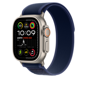 Correa Loop Trail azul (49 mm) - Talla M/L - Titanio natural