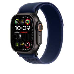 Correa Loop Trail azul (49 mm) - Talla S/M - Titanio negro