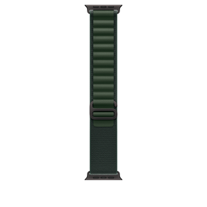 Correa Loop Alpine verde oscuro (49 mm) - Talla L - Titanio negro