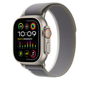 Apple Correa Loop Trail para Apple Watch 49mm Verde/Gris Talla S/M