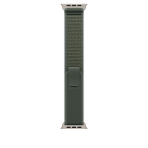 Correa Loop Trail verde (49 mm) - Talla S/M - Titanio natural