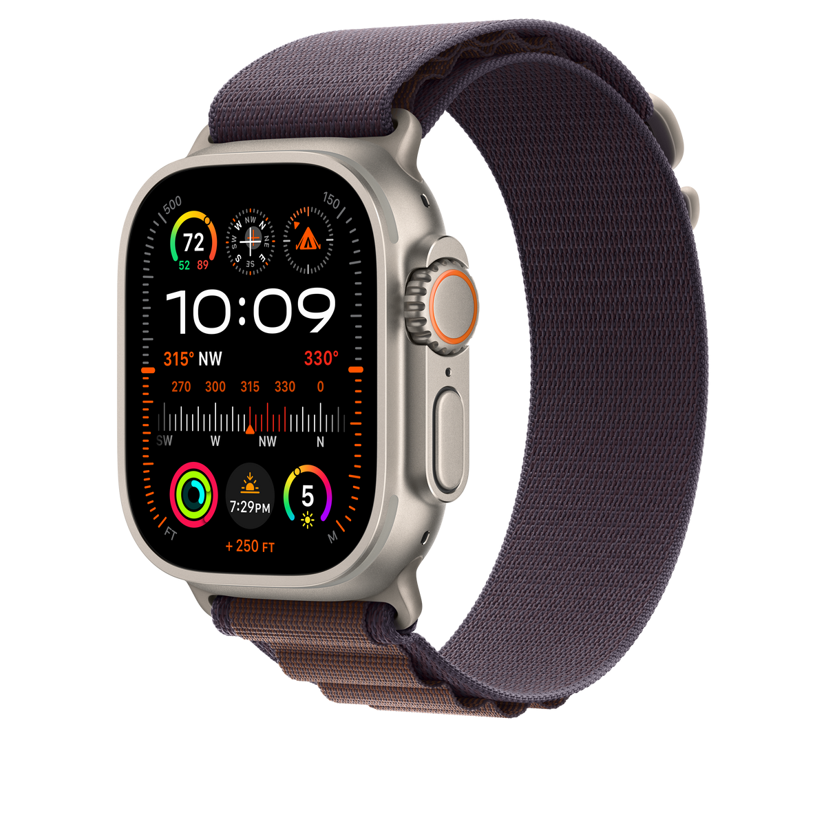 Correa Loop Alpine índigo (49 mm) - Talla M - Macnificos