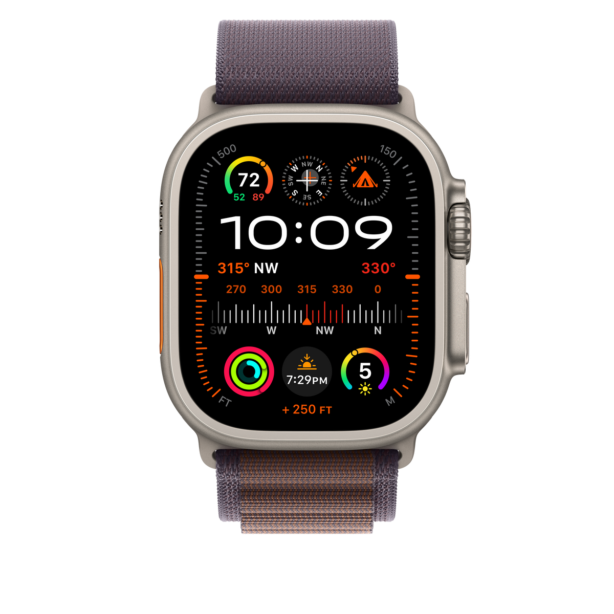 Correa Loop Alpine índigo (49 mm) - Talla M - Macnificos