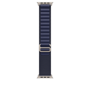 Correa Loop Alpine azul marino (49 mm) - Talla L - Titanio natural
