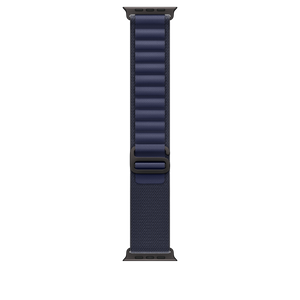Correa Loop Alpine azul marino (49 mm) - Talla M - Titanio negro