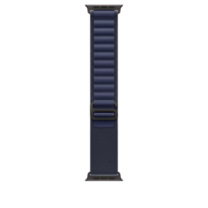 Correa Loop Alpine azul marino (49 mm) - Talla M - Titanio negro