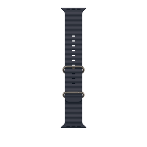 Apple Correa Ocean para Apple Watch 49mm Azul Marino acabado Titanio Natural