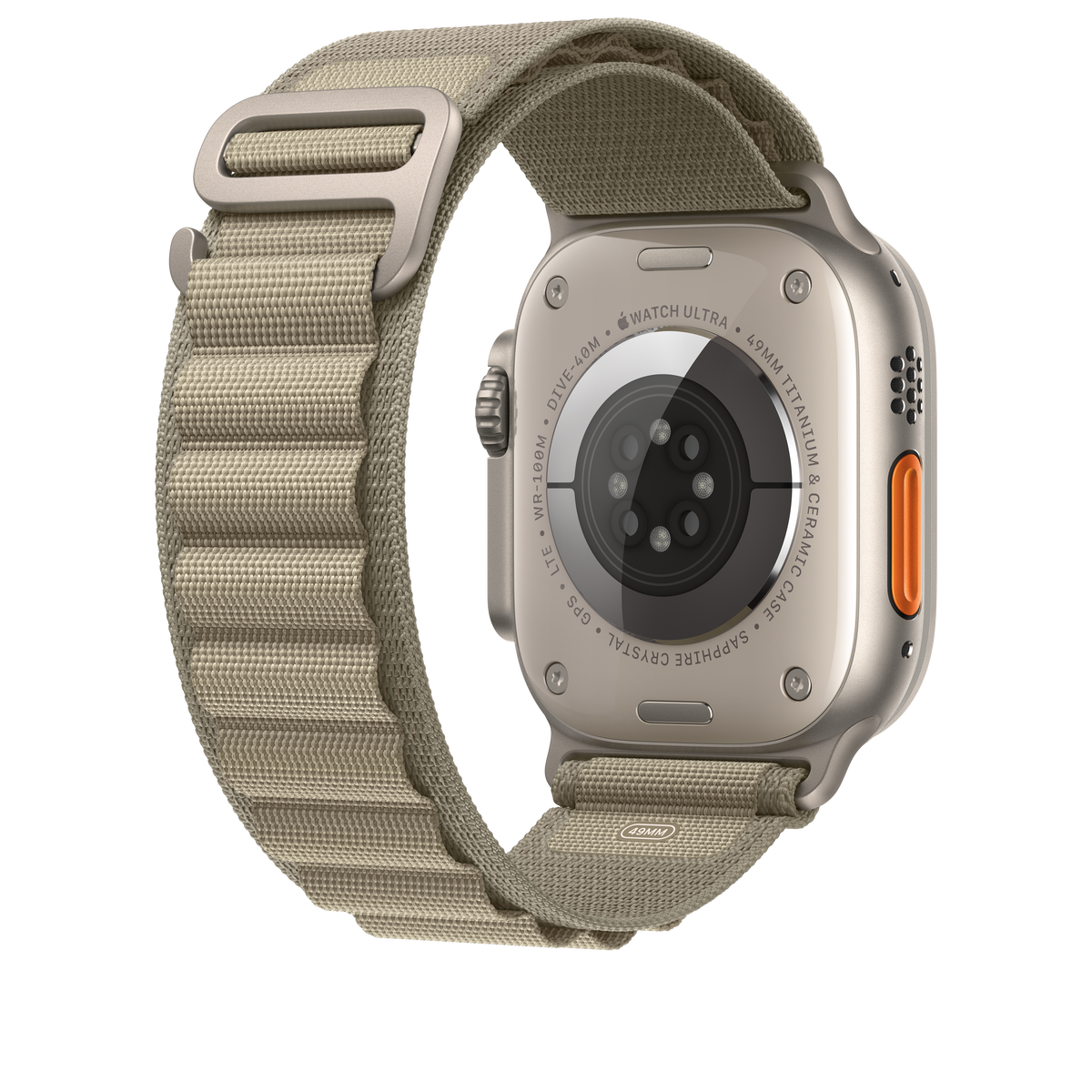 Correa Loop Alpine verde oliva (49 mm) - Talla M - Macnificos