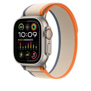 Apple Correa Loop Trail para Apple Watch 49mm Naranja/Beige Talla S/M