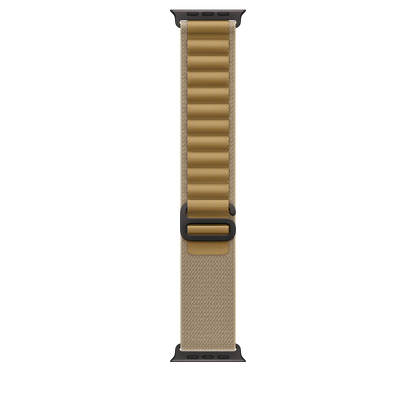 Correa Loop Alpine color canela (49 mm) - Talla M - Titanio negro