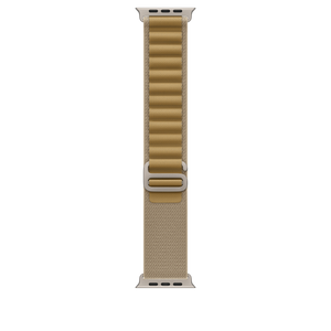 Correa Loop Alpine color canela (49 mm) - Talla S - Titanio natural