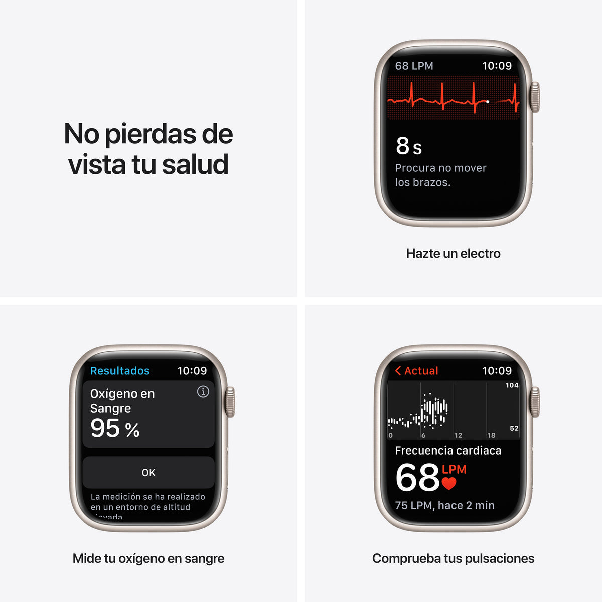 Apple Watch Series 7 (GPS) Aluminio Correa deportiva - Macnificos