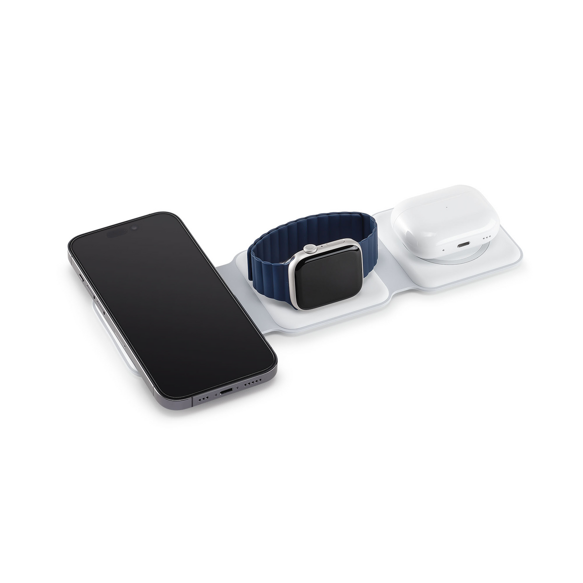 Rosselli - Charlie Alimentatore wireless 3 in 1 - Blanco 3