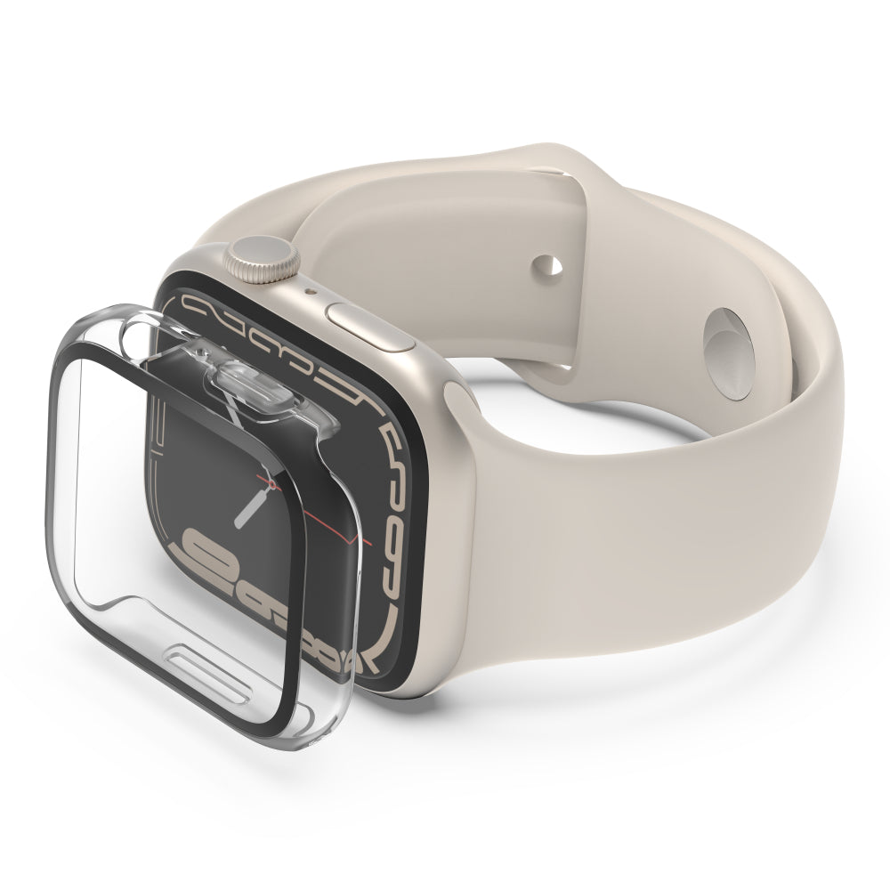 Cristal templado para Apple Watch 2en1 con protección 360 de Belkin Transparente 44/45mm - Macnificos