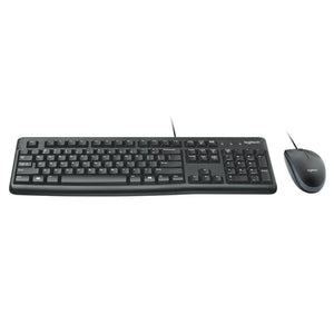 Teclado y ratón Desktop MK120 USB Negro | Logitech