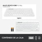 Teclado Bluetooth multidispositivo K380 de Logitech Rosa - Macnificos