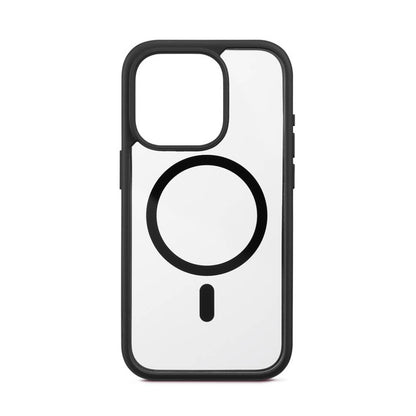 Funda Jump ultra-protectora MagSafe para iPhone 16 Pro negro/transparente | Rossellimac