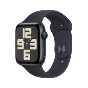 Apple Watch SE | GPS | 44mm | Caja de Aluminio Medianoche | Correa Deportiva Medianoche | Talla S/M