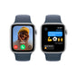 Apple Watch SE | GPS | 44mm | Caja de Aluminio Plata | Correa Deportiva Azul Tempestad | Talla M/L