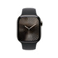 Apple Watch Series 10 | GPS + Cellular | 42mm | Caja de Titanio Pizarra | Correa Deportiva Negro | Talla S/M